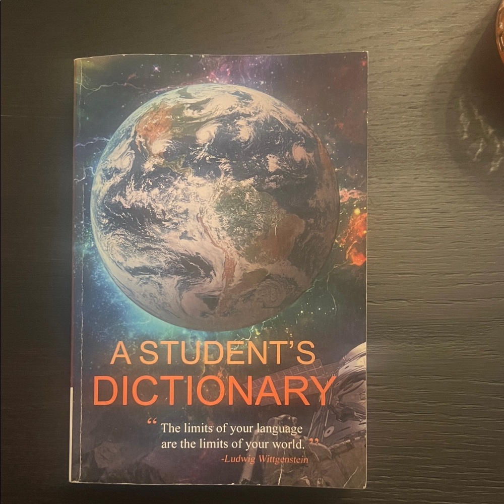 A Student's Dictionary - Multicolor Cover